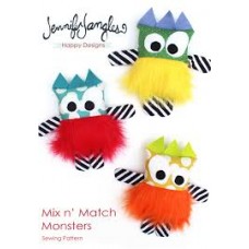 Mix and Match Monsters  by Jennifer Jangles